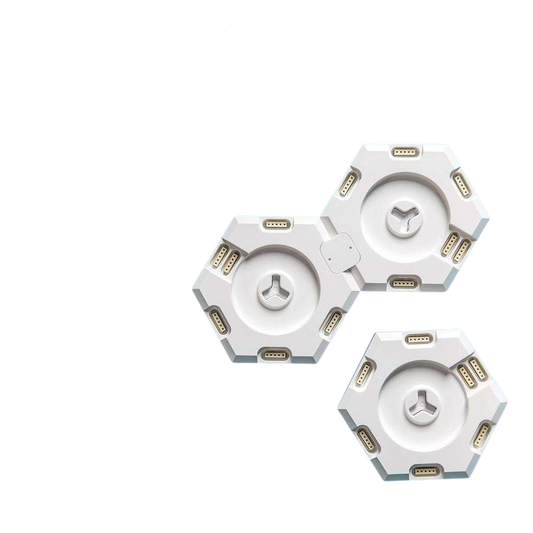 Wifi Smart Hexagon LED Wall Light With Sound Mode- Hex Touch Lights