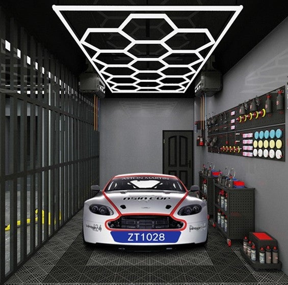 Hexagon Garage Lights Quantum Touch LED