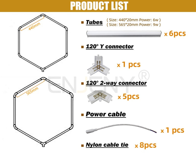 Hexagon_LED_Garage_LED_Light_Hex