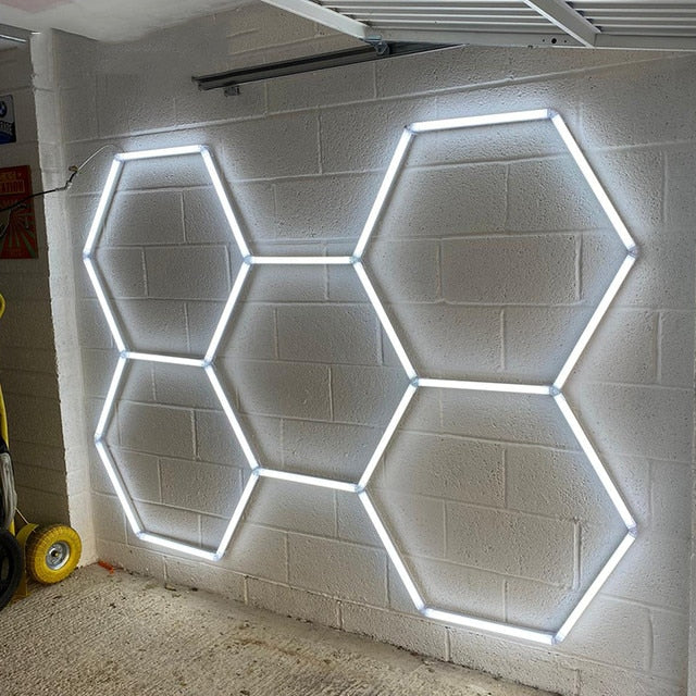 LED Hexagon Garage Light