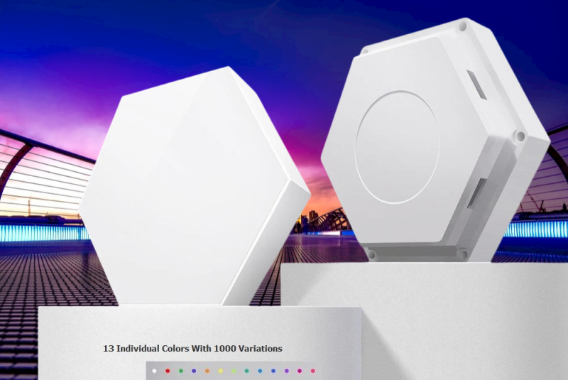 Modular Hexagon Light Panels – Quantum Touch LED