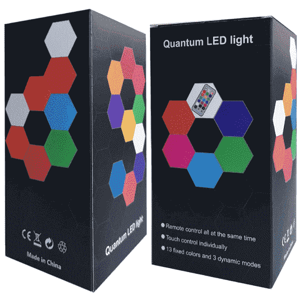 Quantum Hexagon LED Lights – Quantum Touch LED