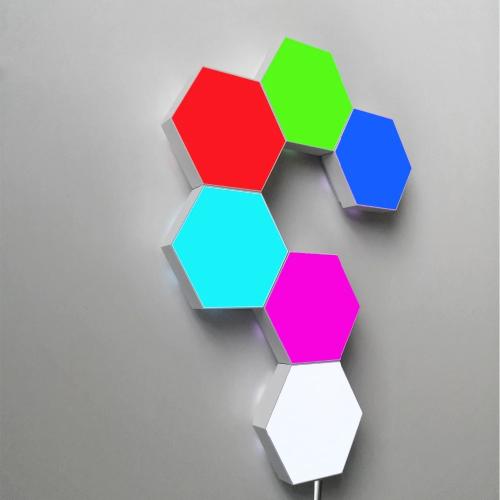 Hex Touch Lights RGB Color Wireless LED Color Display - Hex Touch Lights