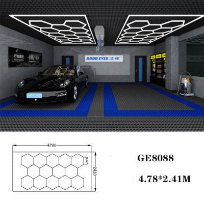 Hexagon Garage Lights Quantum Touch LED