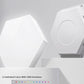 Hex Touch Lights RGB Color Wireless LED Front/ Back View - Hex Touch Lights