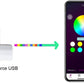 Aurora RGB LED Corner Lamp With Sound Activation