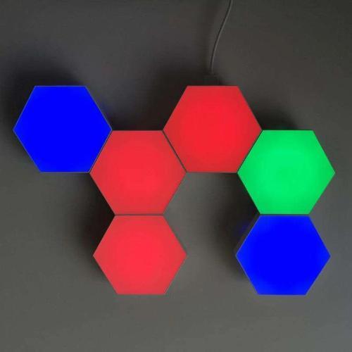 Hex Touch Lights RGB Color Wireless LED Red, Blue, Green - Hex Touch Lights
