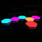 Hex Touch Lights RGB Color Wireless LED Profile View - Hex Touch Lights