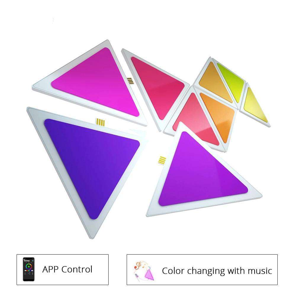 Triangle LED Light Panels – Quantum Touch LED