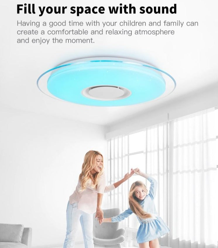 Smart RGB Color LED Speaker Fixture