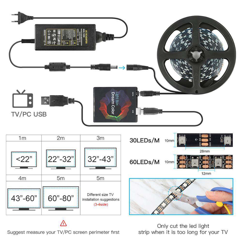 Full Color Smart LED Light Strip