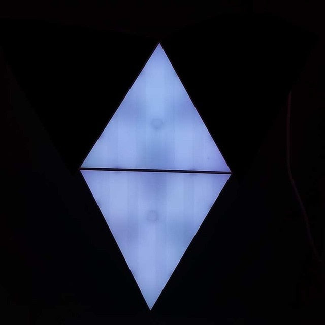 LED Triangle Tiles Success